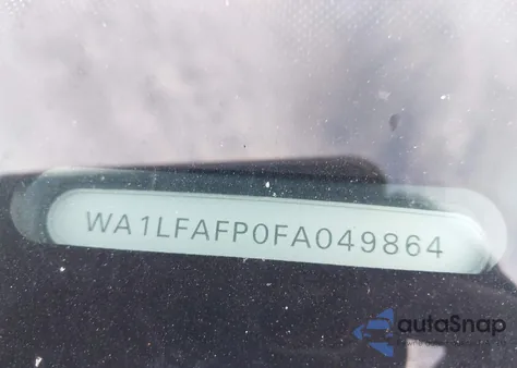 2015 Audi Q5 2.0T Premium from USA, damaged, VIN WA1LFAFP0FA049864